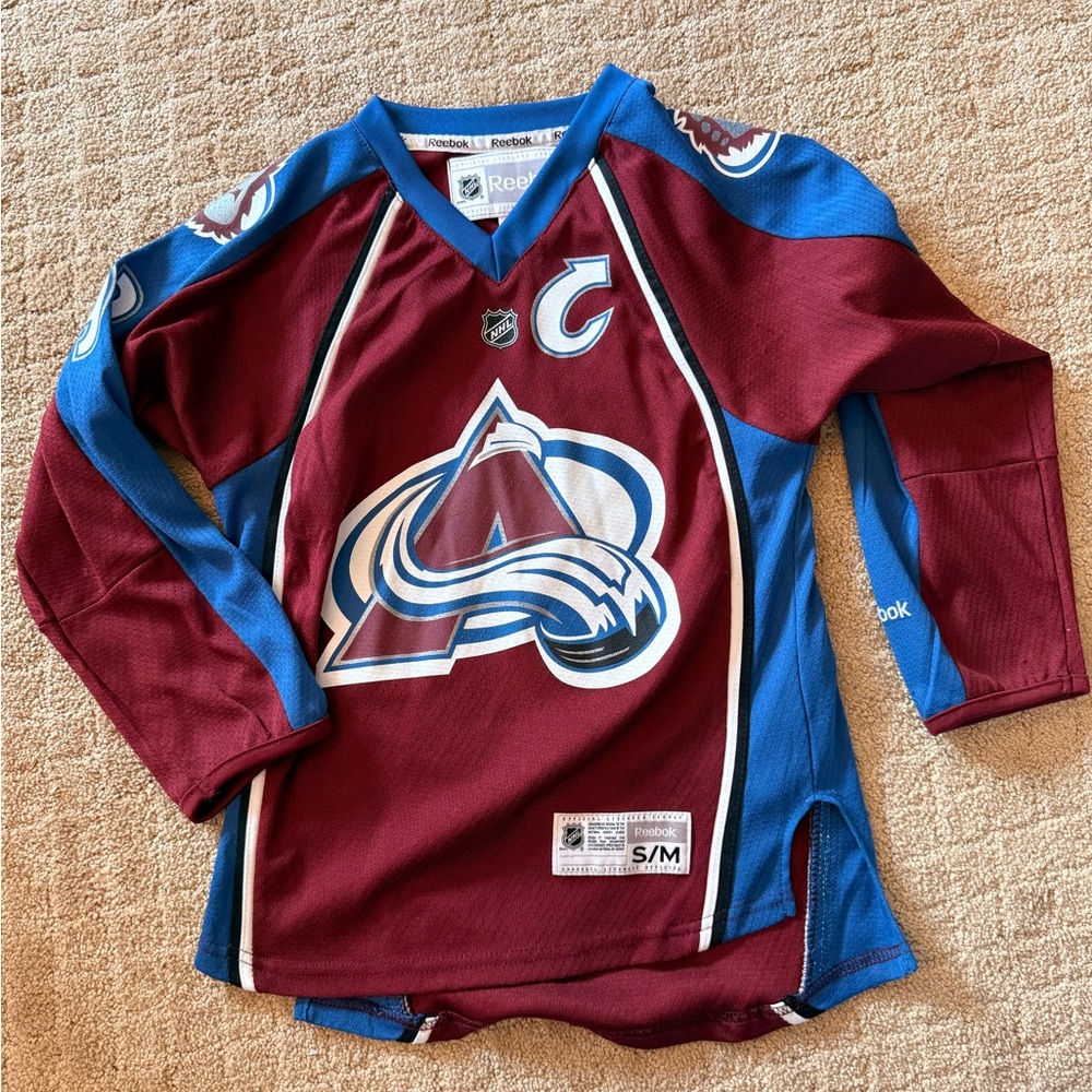 Youth S/M Avalanche Jersey Landeskog 🏒🏒